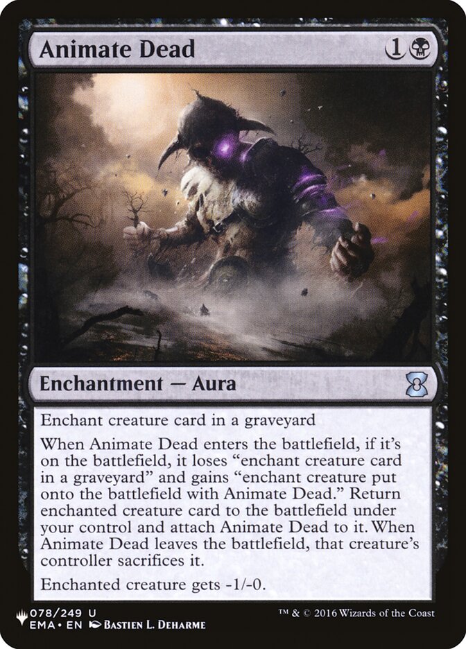 Animate Dead [The List] | Devastation Store