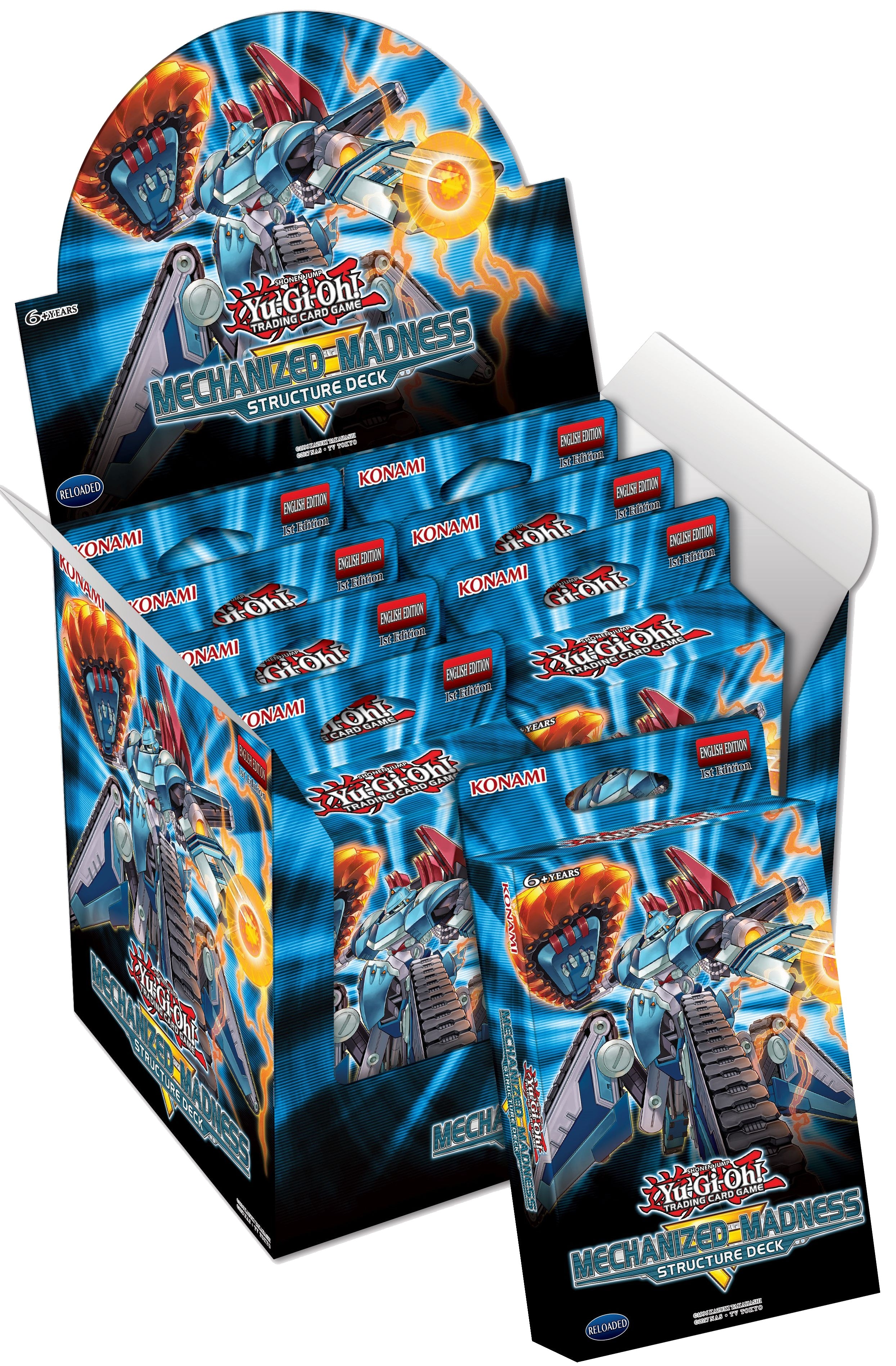 Mechanized Madness - Structure Deck Display (1st Edition) | Devastation Store