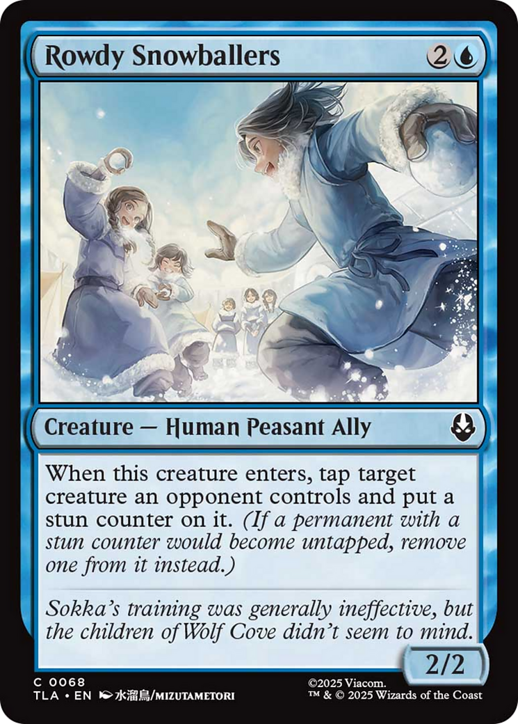 Rowdy Snowballers [Avatar: The Last Airbender] | Devastation Store