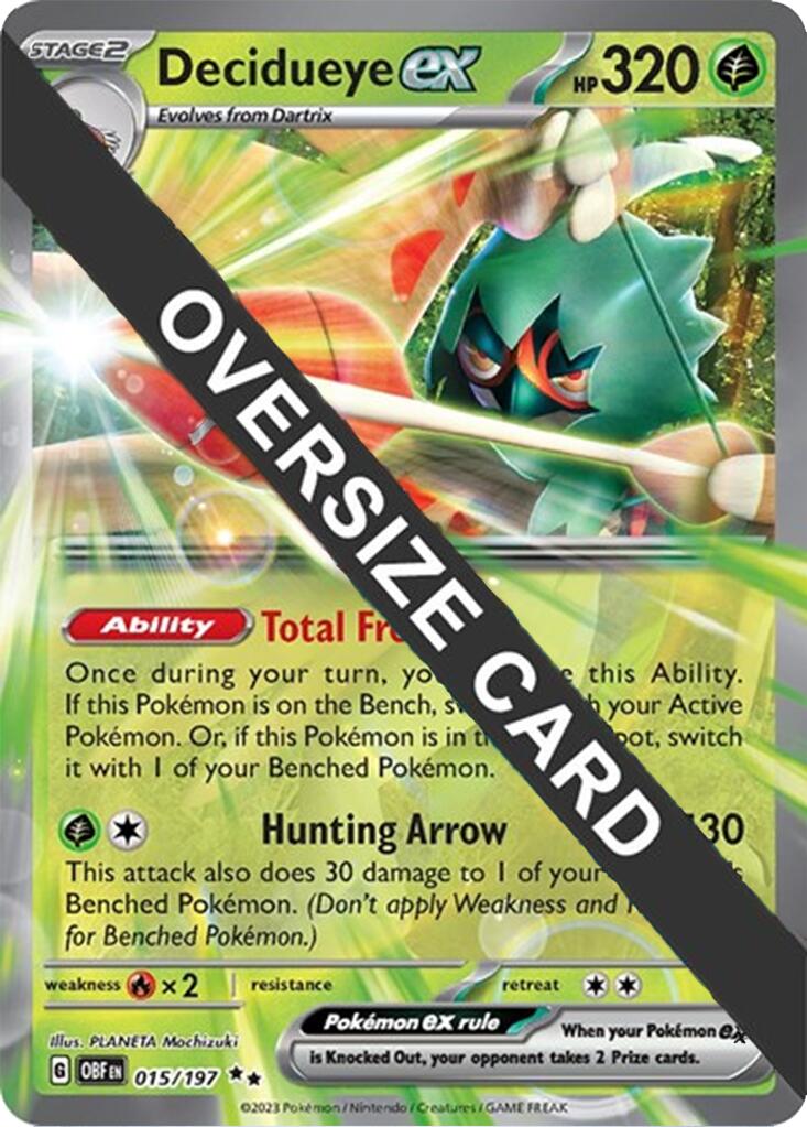 Decidueye ex (015/197) (Jumbo Card) [Miscellaneous Cards] | Devastation Store