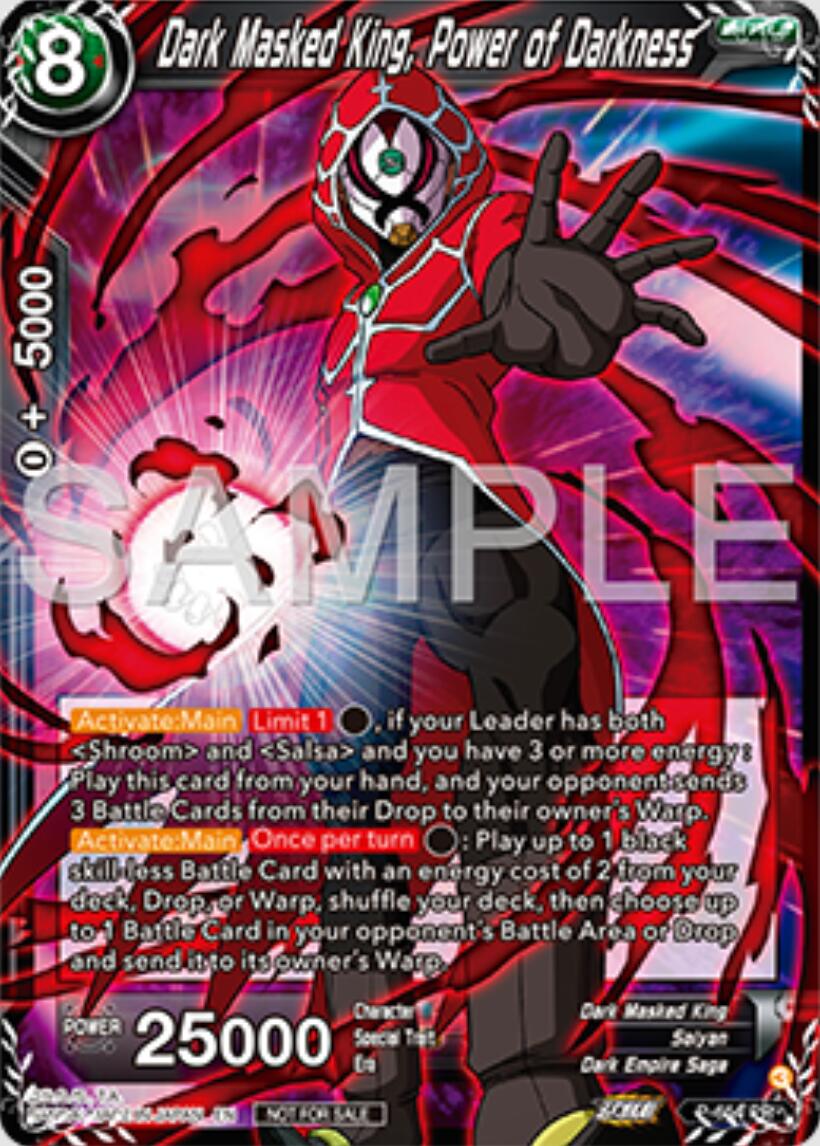 Dark Masked King, Power of Darkness (P-654) [Tournament Promotion Cards] | Devastation Store