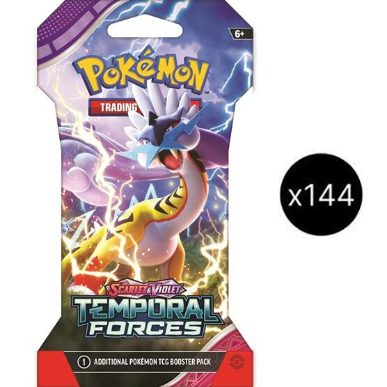 Scarlet & Violet: Temporal Forces - Sleeved Booster Case | Devastation Store