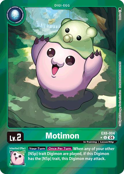 Motimon [EX8-004] (Limited Foil) [Chain of Liberation] | Devastation Store