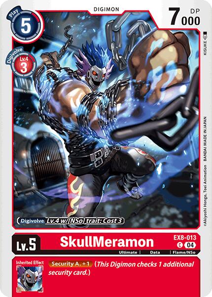 SkullMeramon [EX8-013] [Chain of Liberation] | Devastation Store