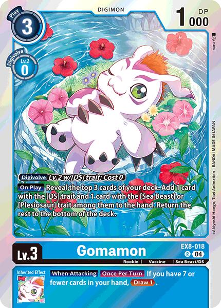 Gomamon [EX8-018] [Chain of Liberation] | Devastation Store