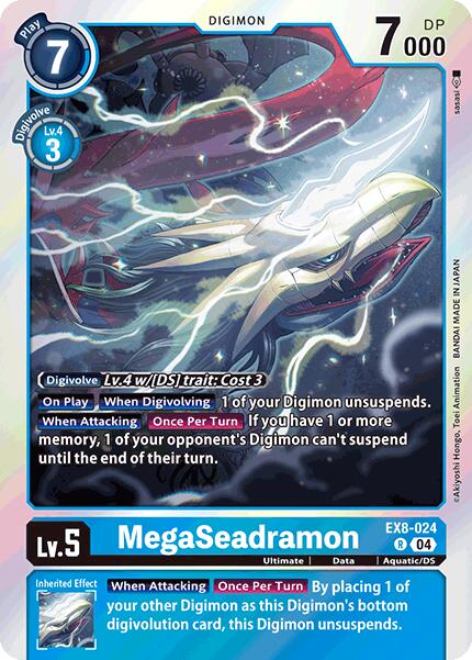MegaSeadramon [EX8-024] [Chain of Liberation] | Devastation Store