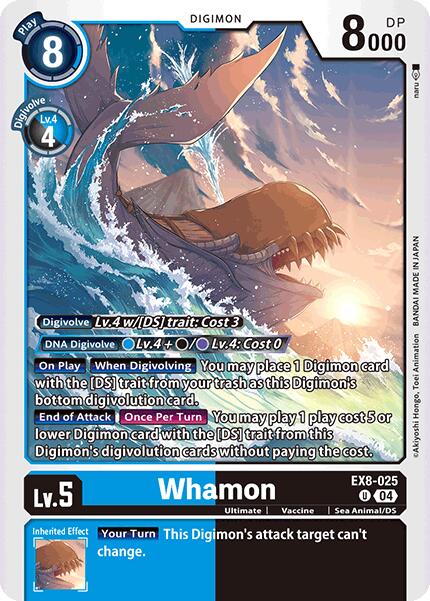 Whamon [EX8-025] [Chain of Liberation] | Devastation Store
