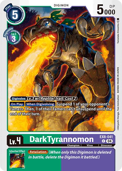 DarkTyrannomon [EX8-041] [Chain of Liberation] | Devastation Store