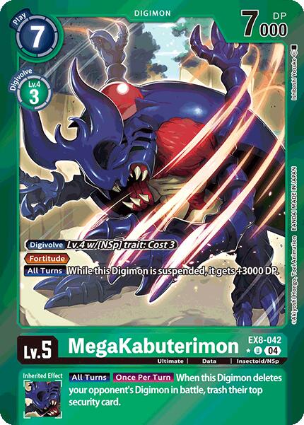 MegaKabuterimon [EX8-042] (Limited Foil) [Chain of Liberation] | Devastation Store