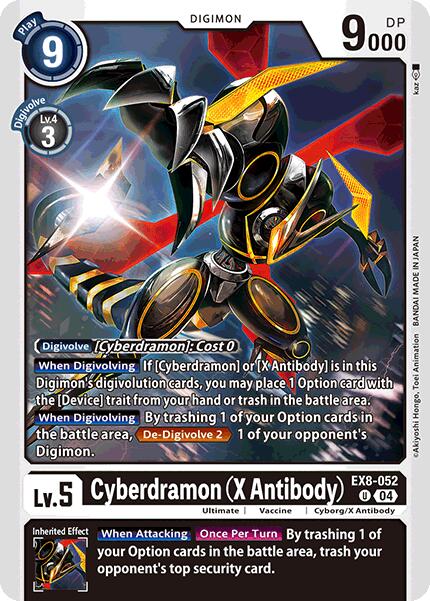 Cyberdramon (X Antibody) [EX8-052] [Chain of Liberation] | Devastation Store