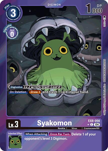 Syakomon [EX8-056] (Limited Foil) [Chain of Liberation] | Devastation Store