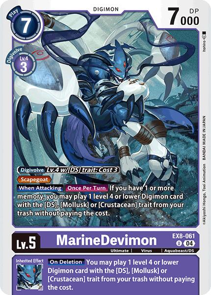 MarineDevimon [EX8-061] [Chain of Liberation] | Devastation Store