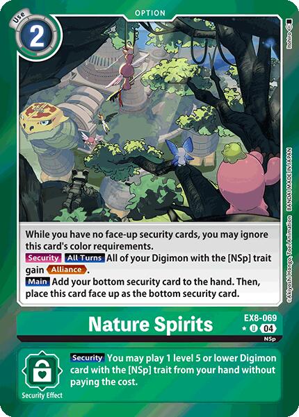 Nature Spirits [EX8-069] (Limited Foil) [Chain of Liberation] | Devastation Store