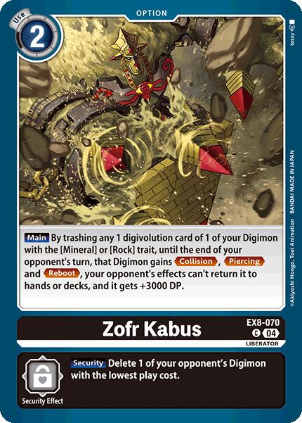 Zofr Kabus [EX8-070] [Chain of Liberation] | Devastation Store