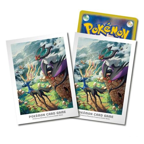 Card Sleeves - Kalos Adventure (64-Pack) (Pokemon Center Japan Exclusive) | Devastation Store