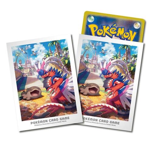 Card Sleeves - Paldea Adventure (64-Pack) (Pokemon Center Japan Exclusive) | Devastation Store