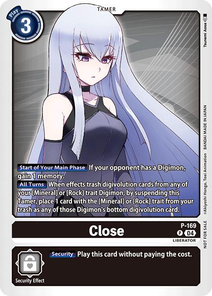 Close [P-169] (Store Tournament 2025 Vo.1 Participation Pack) [Promotional Cards] | Devastation Store
