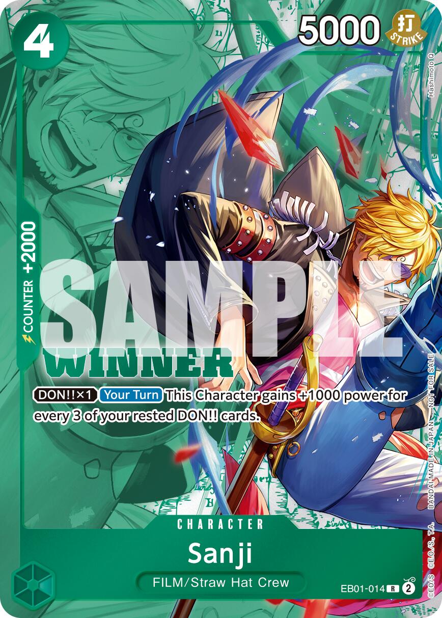 Sanji (Winner Pack 2025 Vol. 1) [One Piece Promotion Cards] | Devastation Store