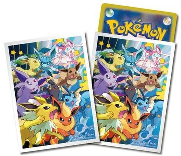 Card Sleeves - Eevee Dash! (Gloss Border) (64-Pack) (Pokemon Center Japan Exclusive) | Devastation Store