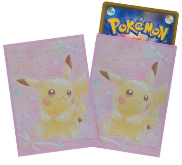 Card Sleeves - Pikachu Jewel (64-Pack) (Pokemon Center Japan Exclusive) | Devastation Store
