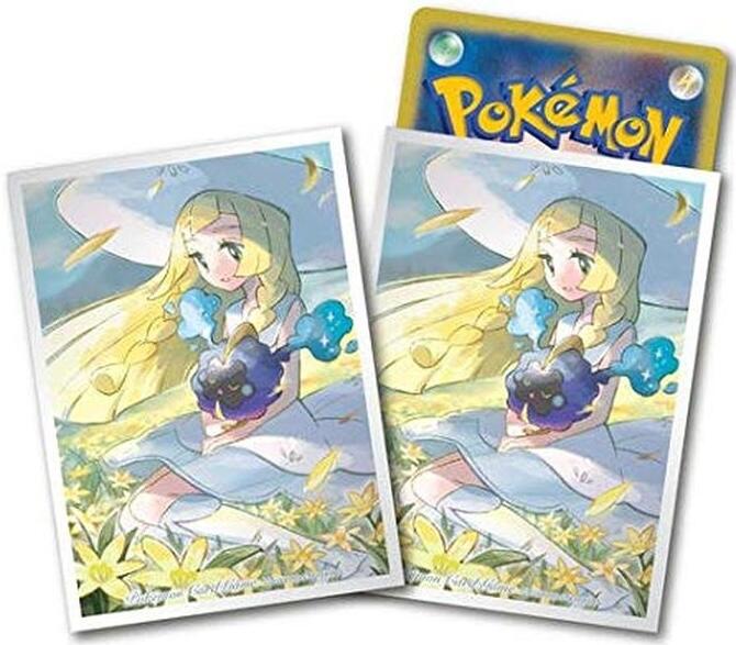 Card Sleeves - Lillie & Cosmog (64-Pack) (Pokemon Center Japan Exclusive) | Devastation Store