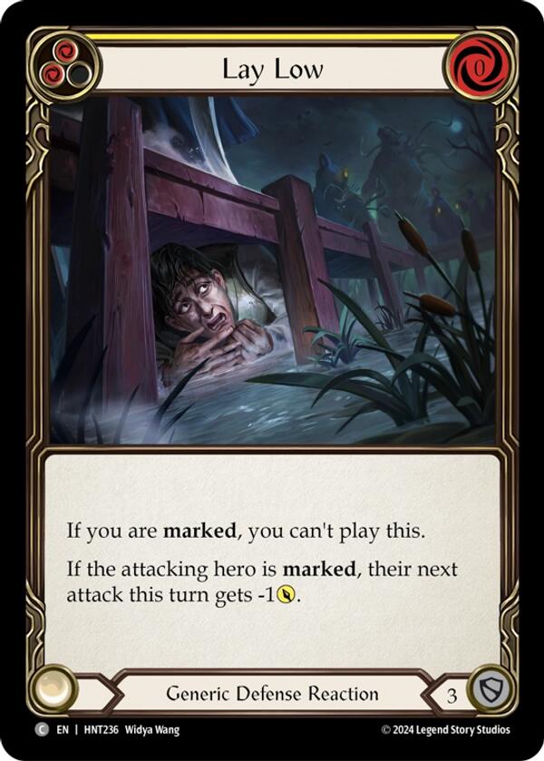 Lay Low [HNT236] (The Hunted)  Rainbow Foil | Devastation Store