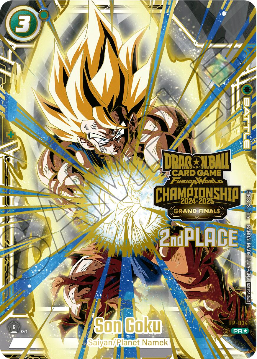 Son Goku (FP-034) (2nd Place) [Tournament and Championship Promos] | Devastation Store