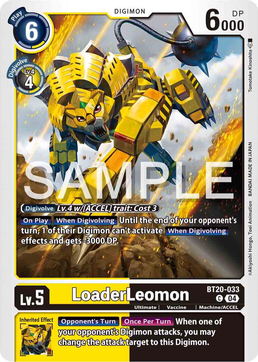 LoaderLeomon [BT20-033] [Release Special Booster Ver.2.0] | Devastation Store