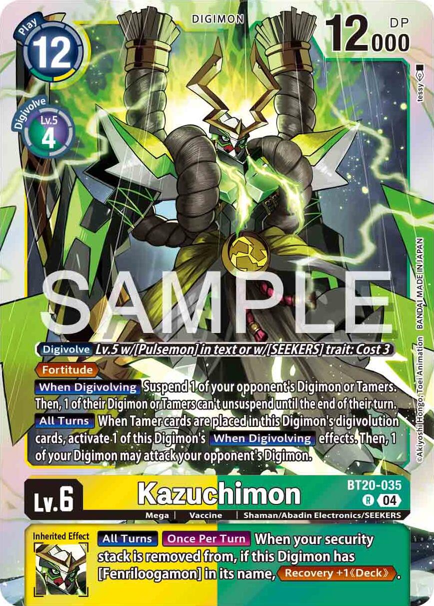 Kazuchimon [BT20-035] [Release Special Booster Ver.2.0] | Devastation Store