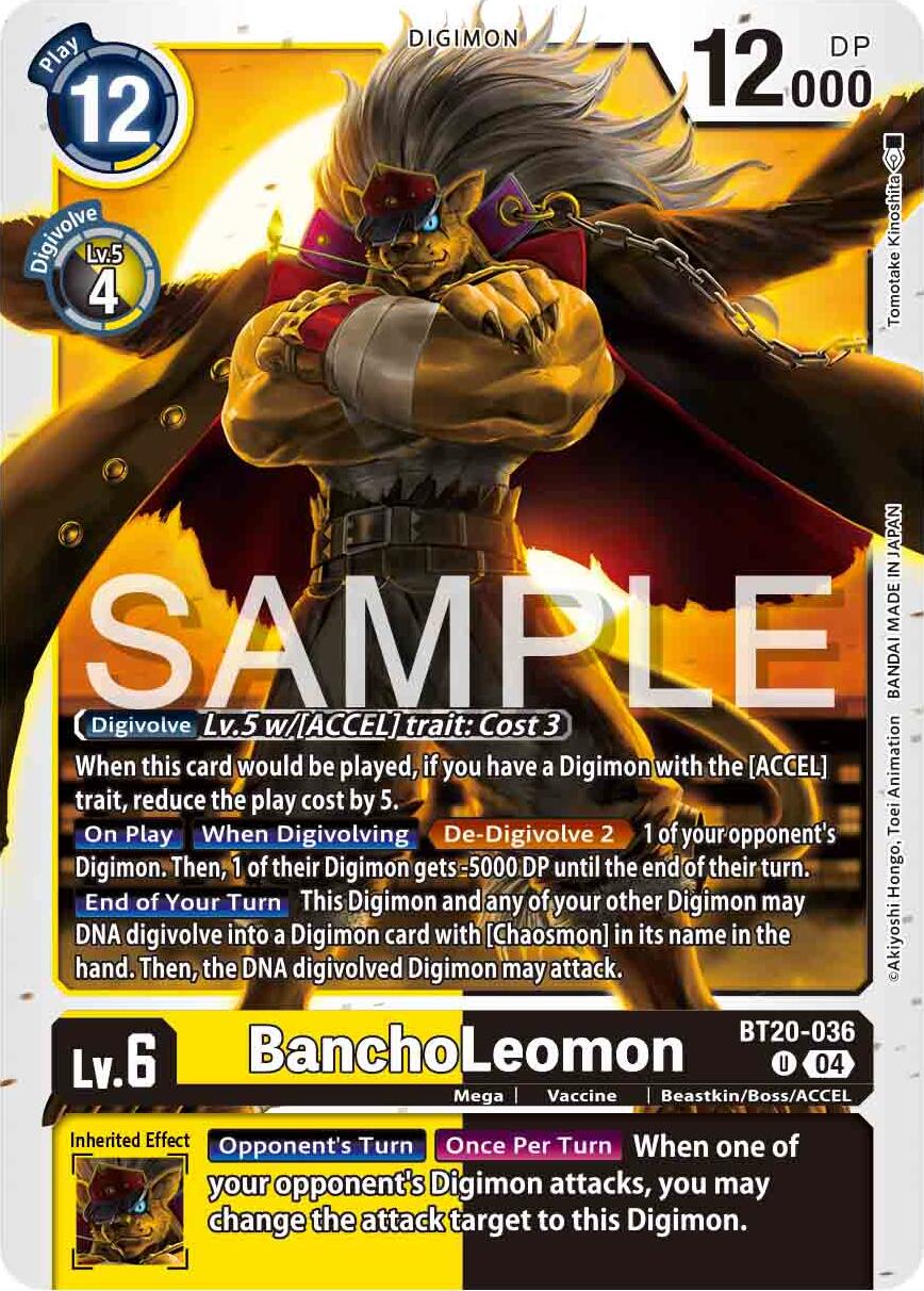 BanchoLeomon [BT20-036] [Release Special Booster Ver.2.0] | Devastation Store