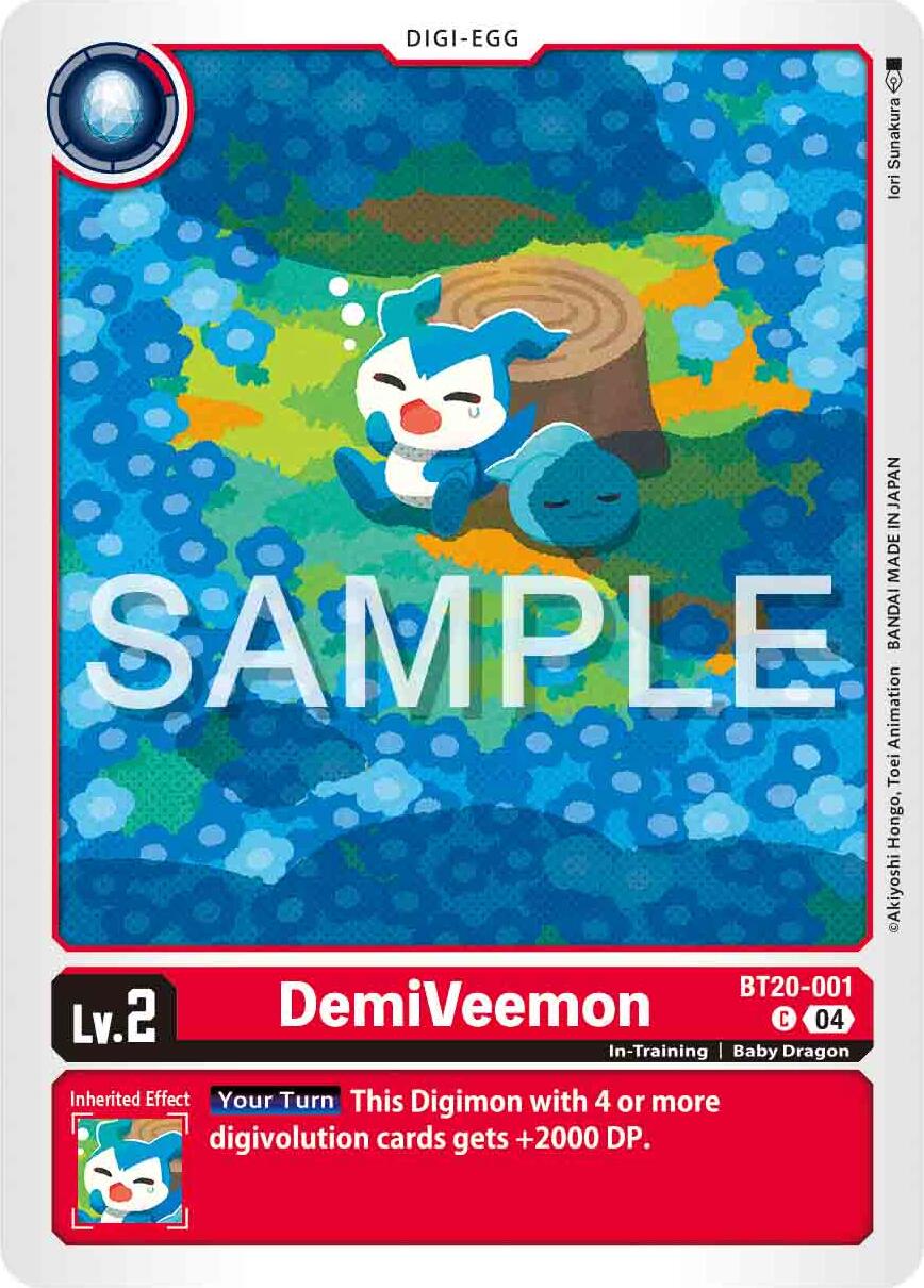 DemiVeemon [BT20-001] [Release Special Booster Ver.2.0] | Devastation Store