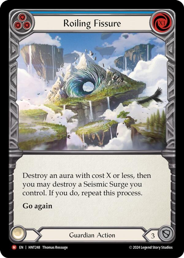 Roiling Fissure [HNT248] (The Hunted)  Rainbow Foil | Devastation Store