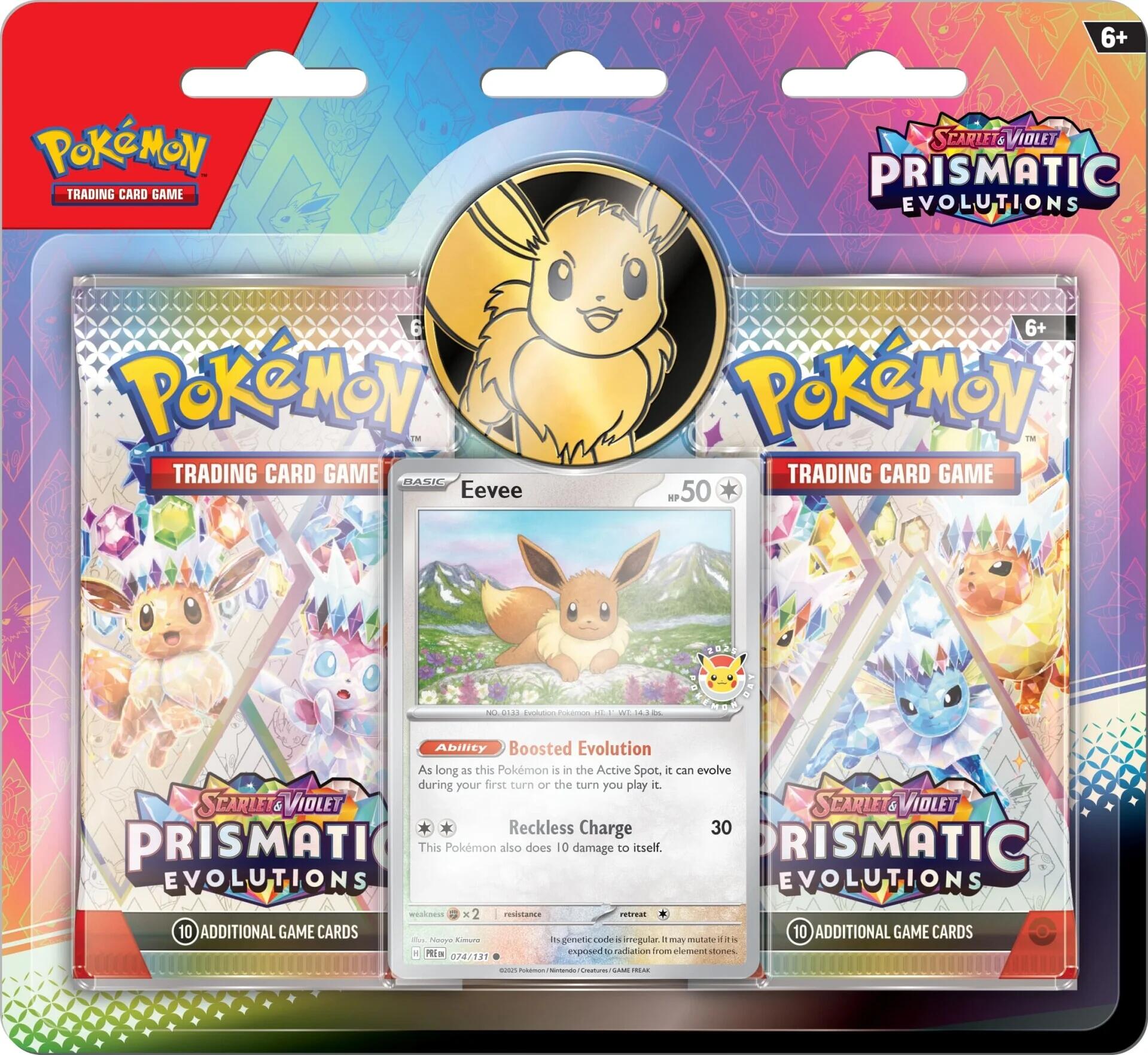 Scarlet & Violet: Prismatic Evolutions 2-Pack Blister (Eevee) | Devastation Store