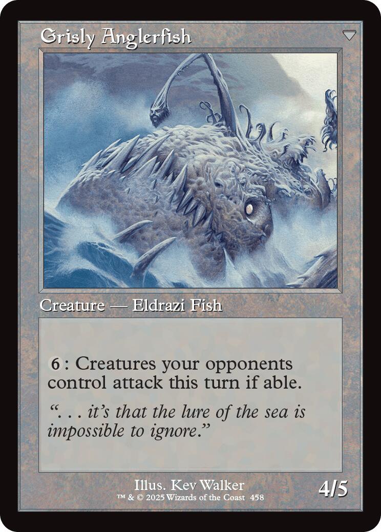 Grizzled Angler // Grisly Anglerfish (Retro Frame) [Innistrad Remastered] | Devastation Store