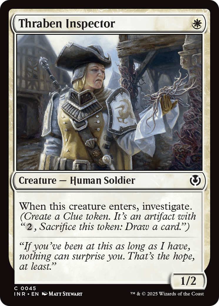 Thraben Inspector [Innistrad Remastered] | Devastation Store