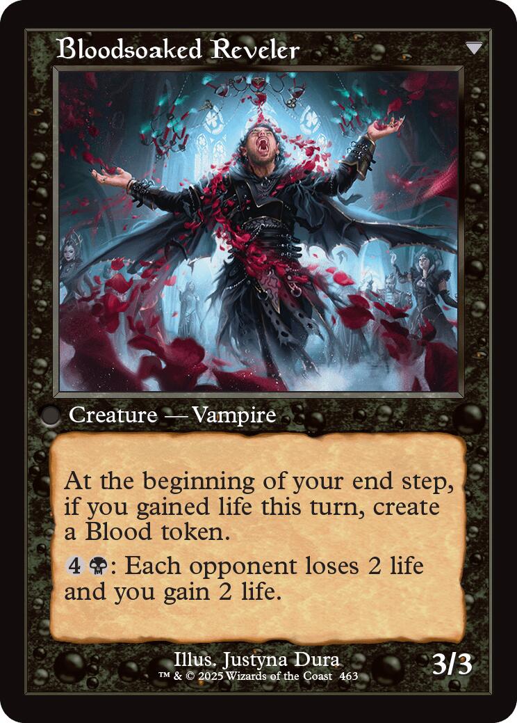 Restless Bloodseeker // Bloodsoaked Reveler (Retro Frame) [Innistrad Remastered] | Devastation Store