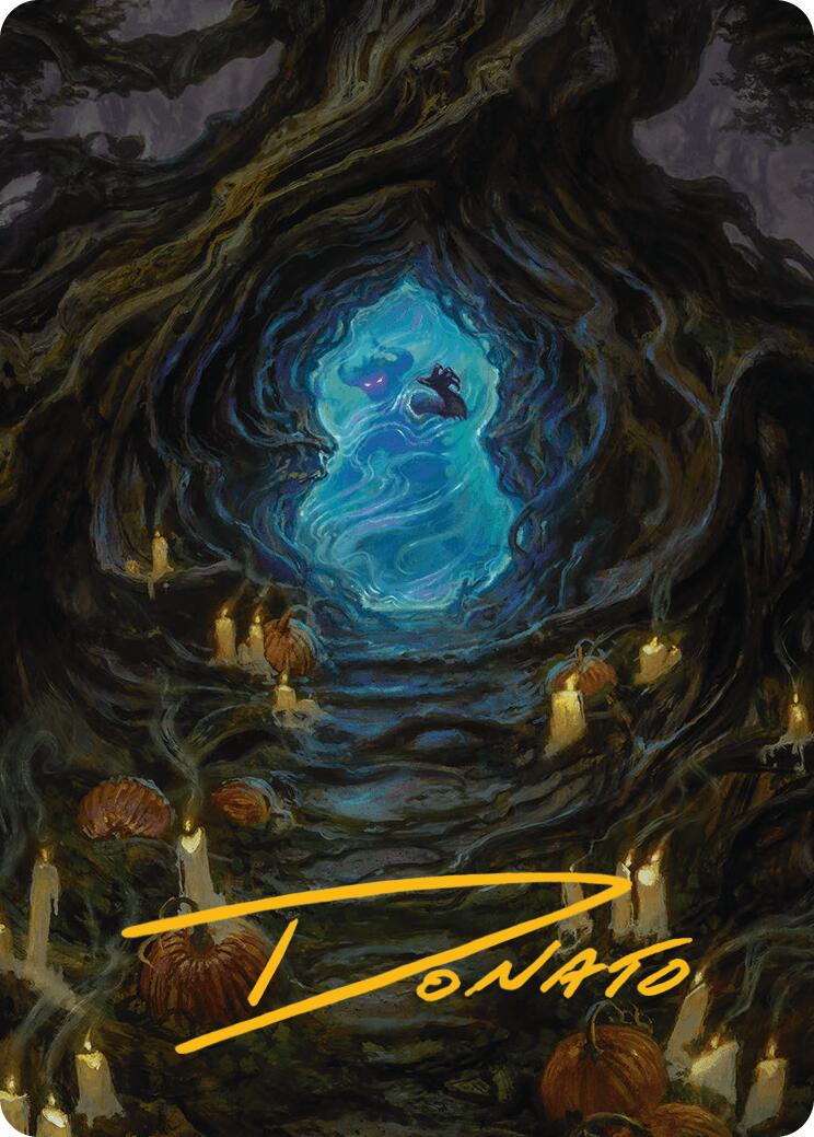 Conjurer's Closet Art Card (Gold-Stamped Signature) [Innistrad Remastered Art Series] | Devastation Store