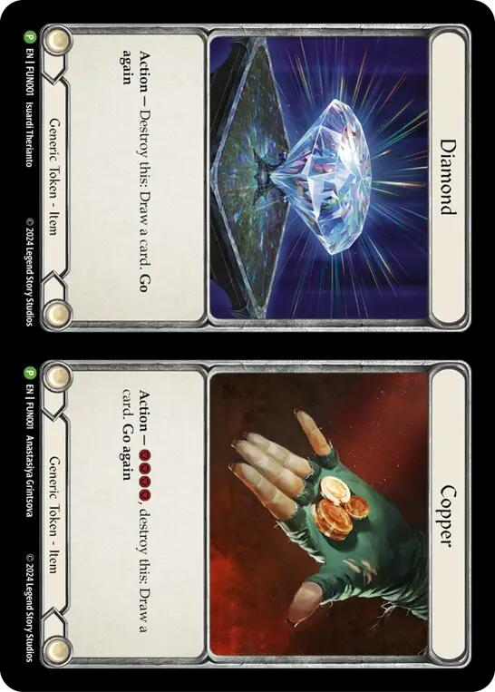 Cracker Bauble // Diamond and Copper [LGS360-FUN001] (Promo) | Devastation Store