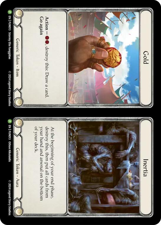 Cracker Bauble // Gold and Inertia [LGS360-FUN013] (Promo) | Devastation Store