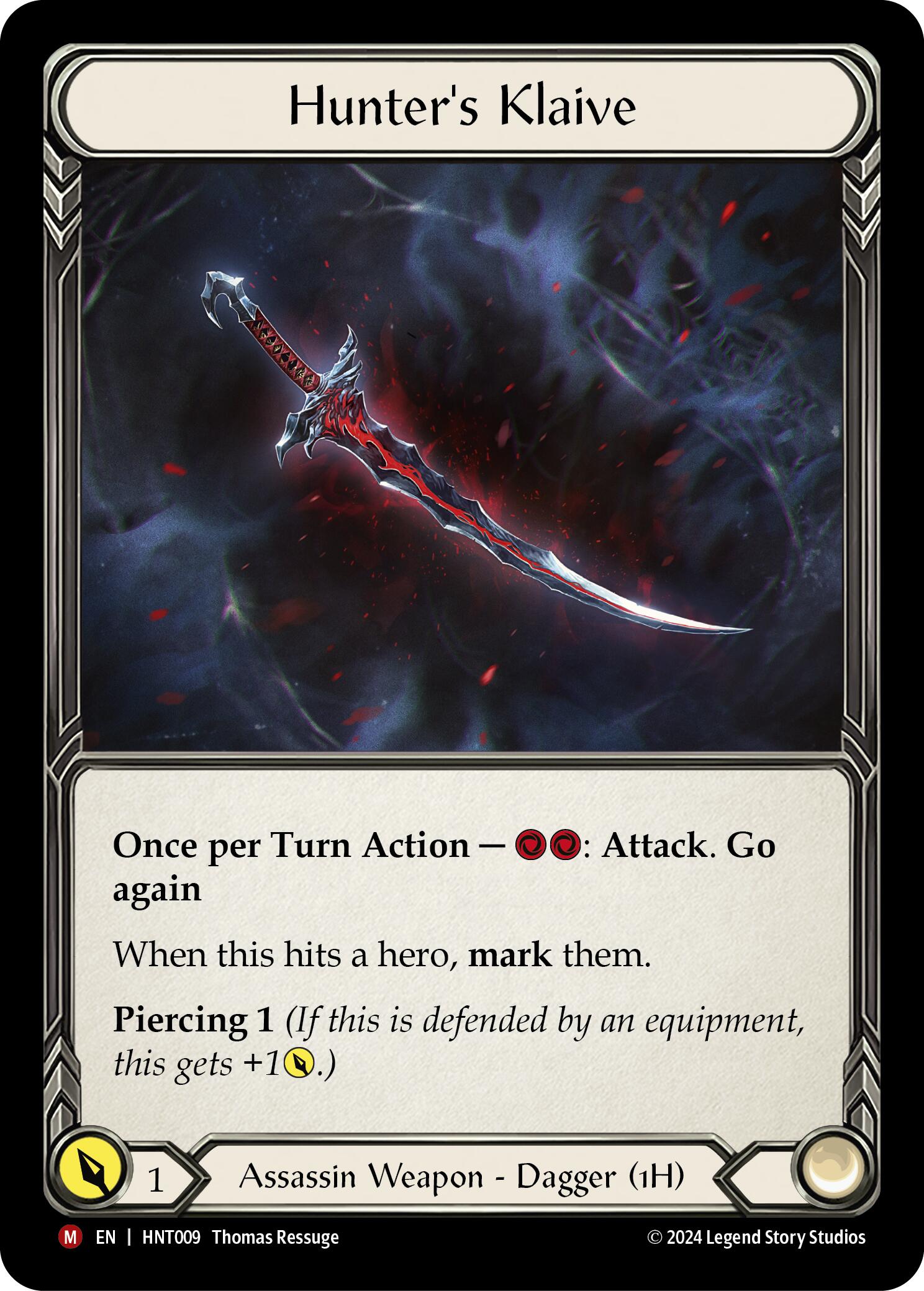 Hunter's Klaive [HNT009] (The Hunted) | Devastation Store