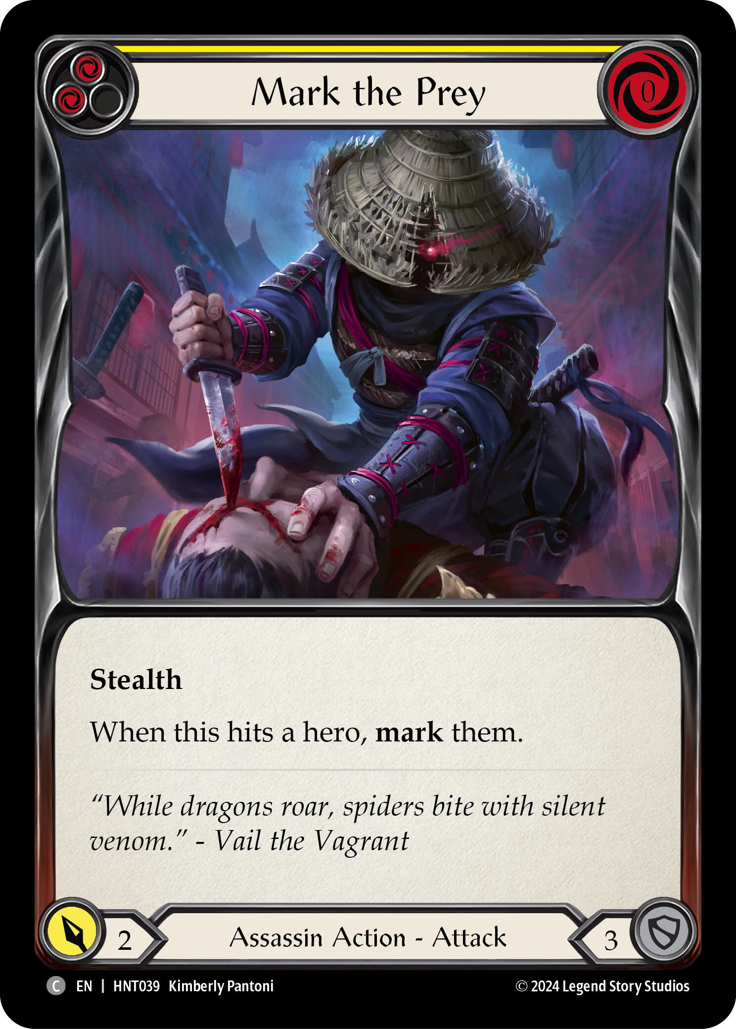 Mark the Prey (Yellow) [HNT039] (The Hunted) | Devastation Store