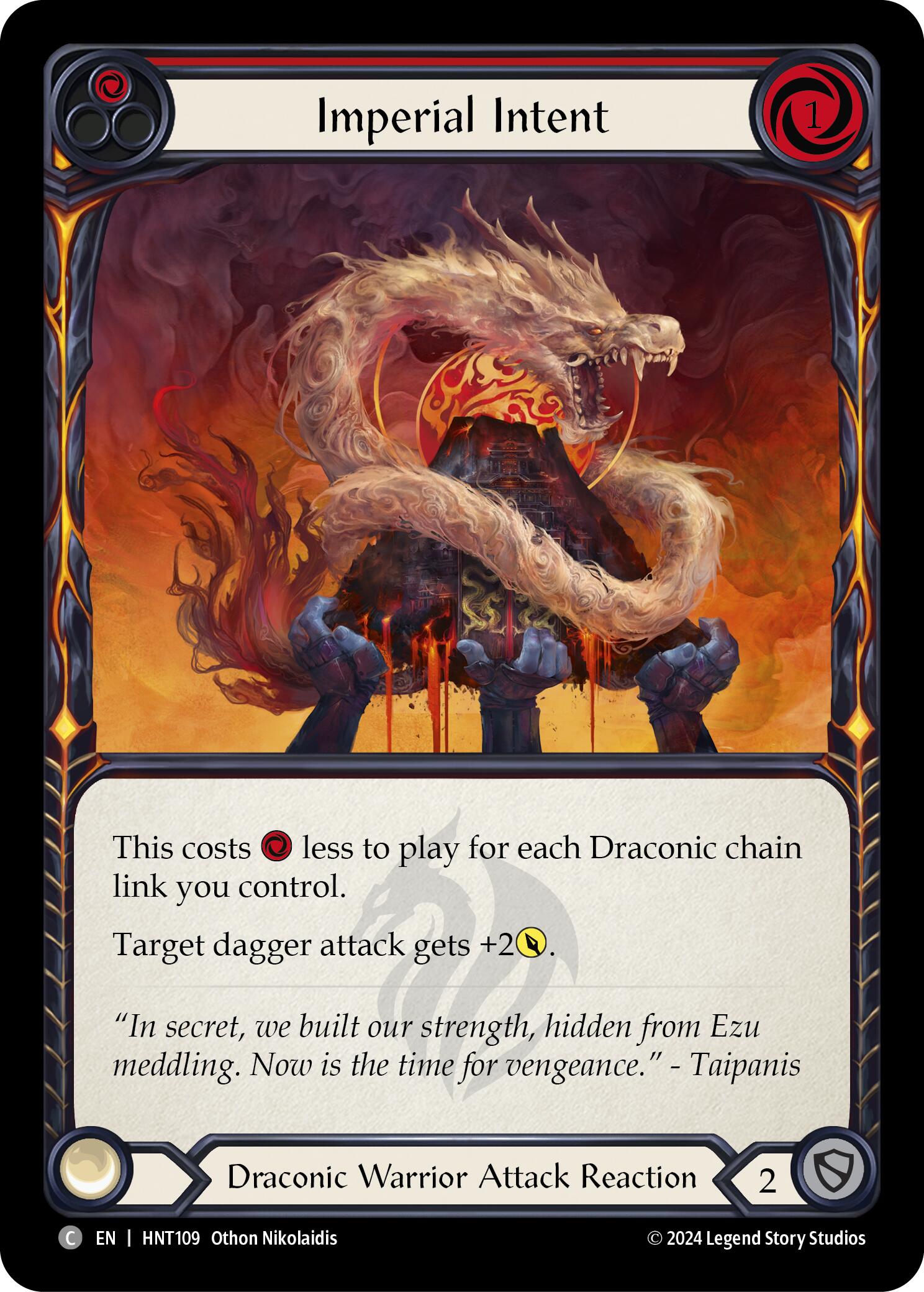 Imperial Intent (Red) [HNT109] (The Hunted) | Devastation Store