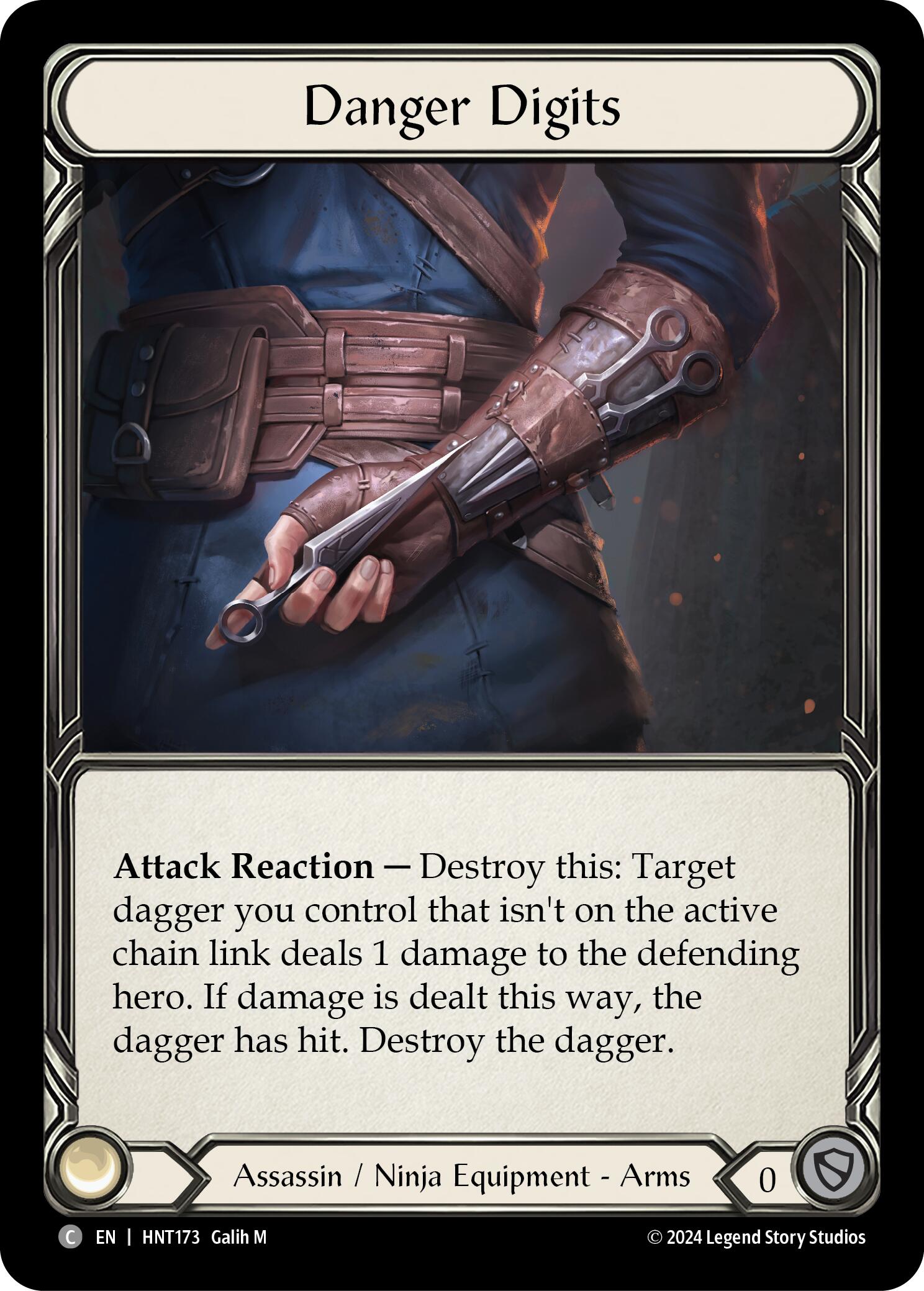 Danger Digits [HNT173] (The Hunted)  Cold Foil | Devastation Store