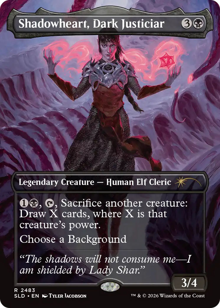 Shadowheart, Dark Justiciar [Secret Lair Drop Series] | Devastation Store