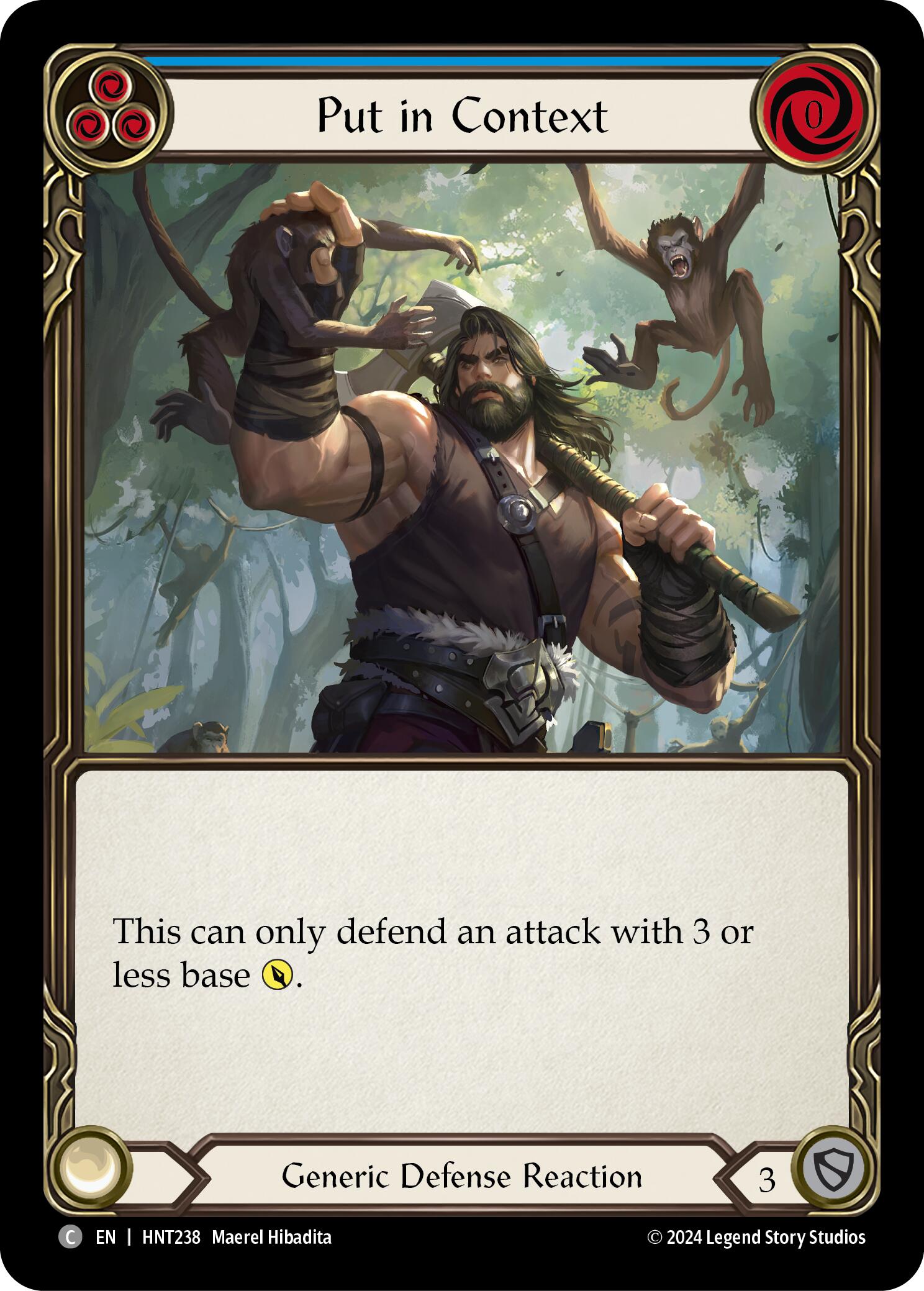 Put in Context (Blue) [HNT238] (The Hunted) | Devastation Store