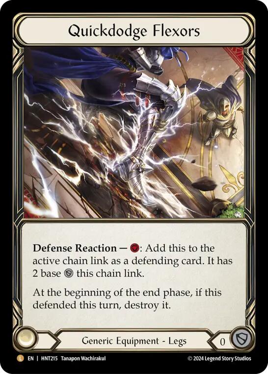 Quickdodge Flexors [HNT215] (The Hunted)  Rainbow Foil | Devastation Store