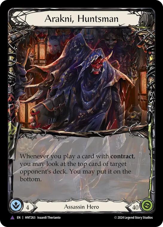 Arakni, Huntsman (Marvel) [HNT263] (The Hunted)  Cold Foil | Devastation Store