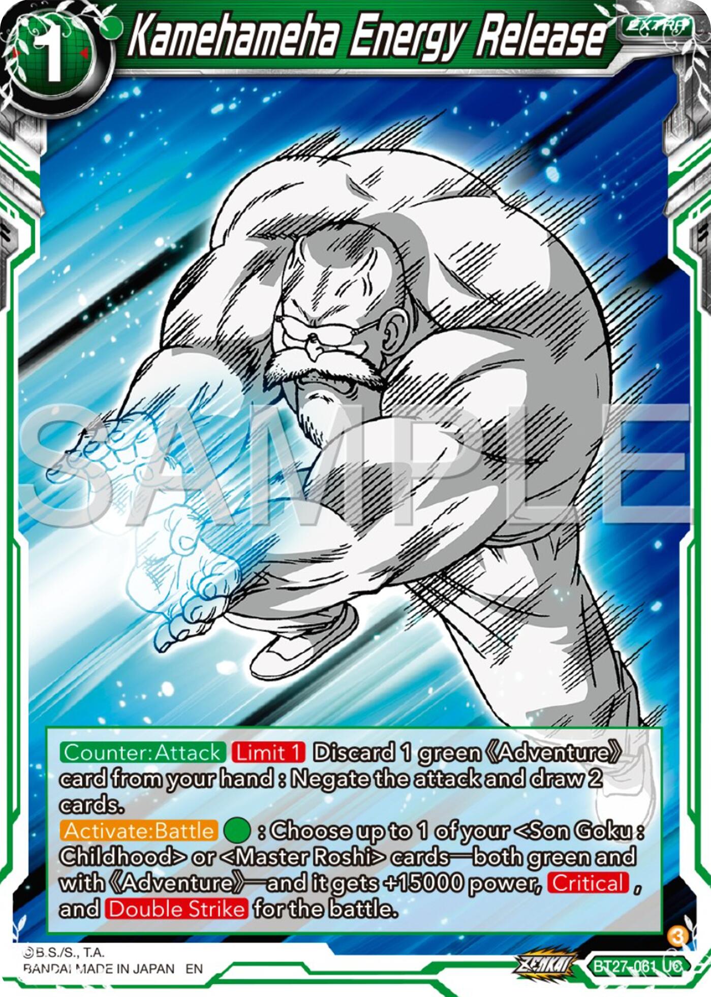 Kamehameha (BT27-061) [History of Z] | Devastation Store