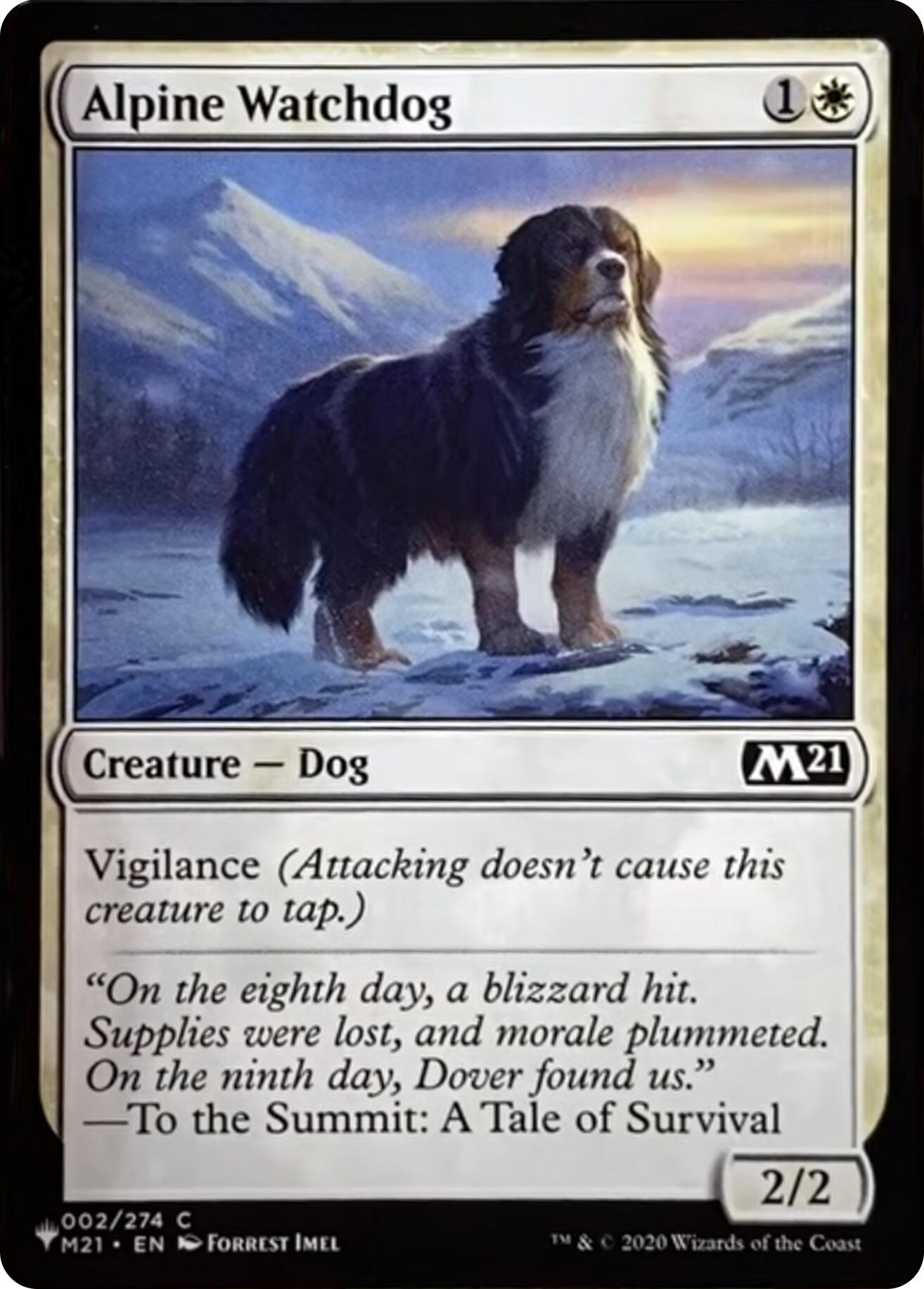 Alpine Watchdog [The List] | Devastation Store