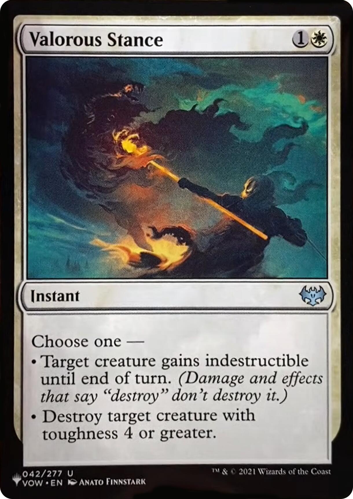 Valorous Stance (VOW) [The List] | Devastation Store